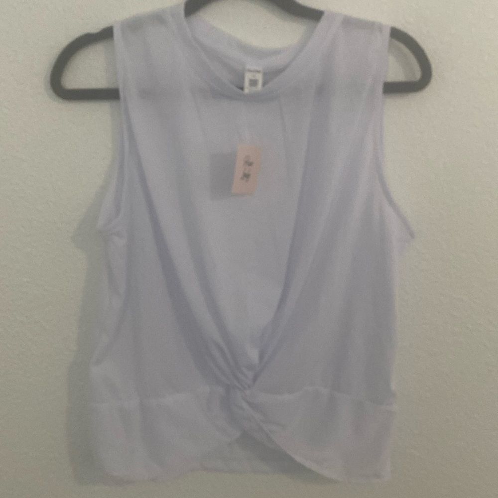NWT- Pixie Lady- White knit tank- Size XL